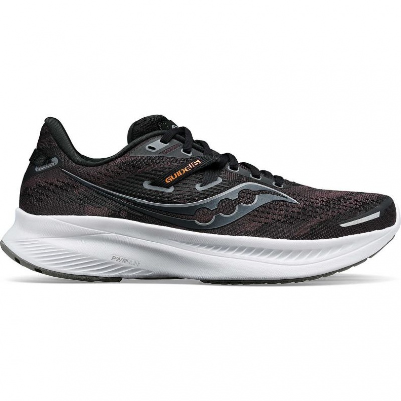 Saucony Guide 16 Laufschuhe Damen Schwarz | SCHWEIZ MZERK