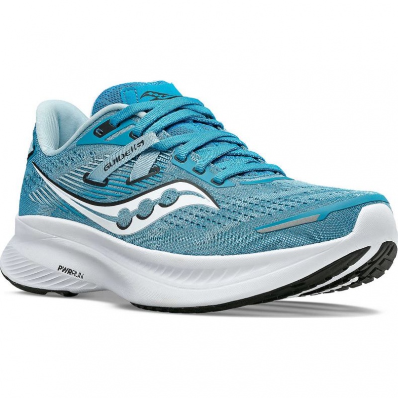 Saucony Guide 16 Laufschuhe Damen Türkis | SCHWEIZ MKBOT