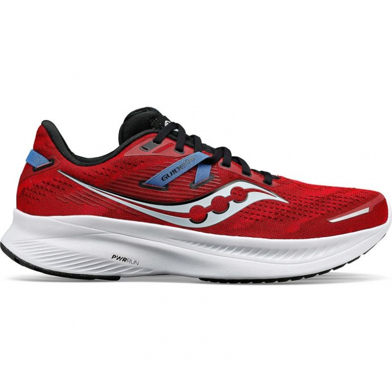 Saucony Guide 16 Laufschuhe Herren Rot | SCHWEIZ HPOBX