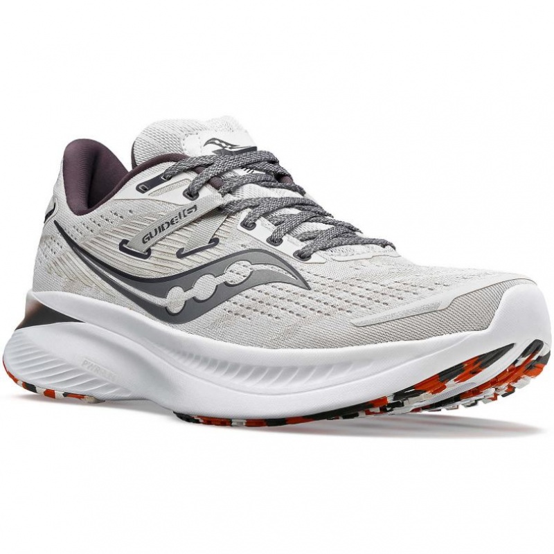 Saucony Guide 16 Laufschuhe Herren Weiß | SCHWEIZ RMCOI