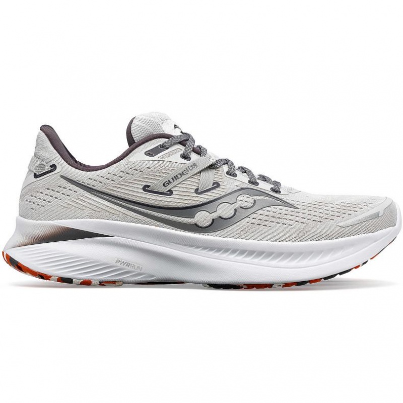 Saucony Guide 16 Laufschuhe Herren Weiß | SCHWEIZ RMCOI