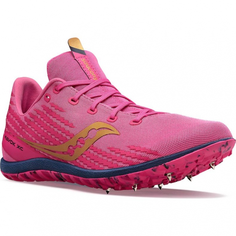 Saucony Havok XC 3 Leichtathletikschuhe Herren Rosa | SCHWEIZ LFAVJ