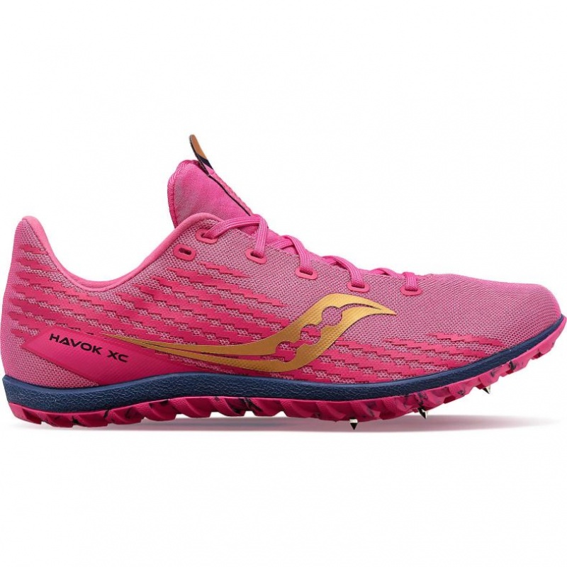 Saucony Havok XC 3 Leichtathletikschuhe Herren Rosa | SCHWEIZ LFAVJ