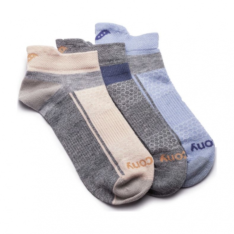 Saucony Inferno Liteweight 3-Pack Socken Herren Mehrfarbig | SCHWEIZ PTWGF