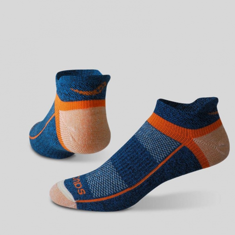 Saucony Inferno Merino Wool Blend No Show 3-Pack Socken Herren Mehrfarbig | SCHWEIZ AQPBM