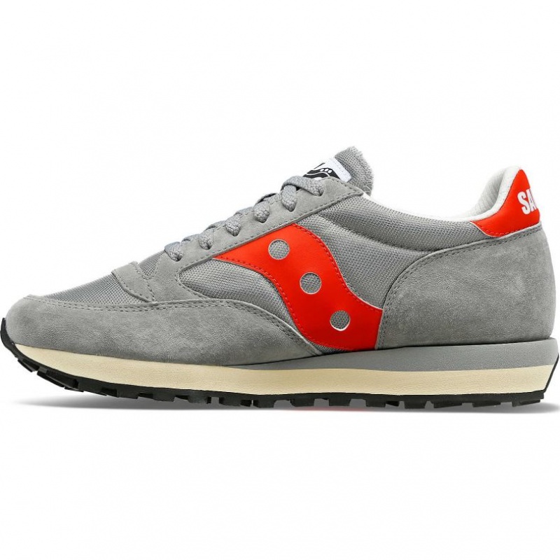 Saucony Jazz 81 Sneaker Herren Grau Rot | SCHWEIZ VJHBG