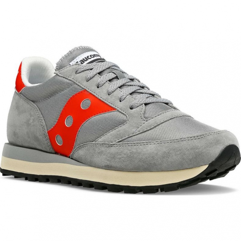 Saucony Jazz 81 Sneaker Herren Grau Rot | SCHWEIZ VJHBG