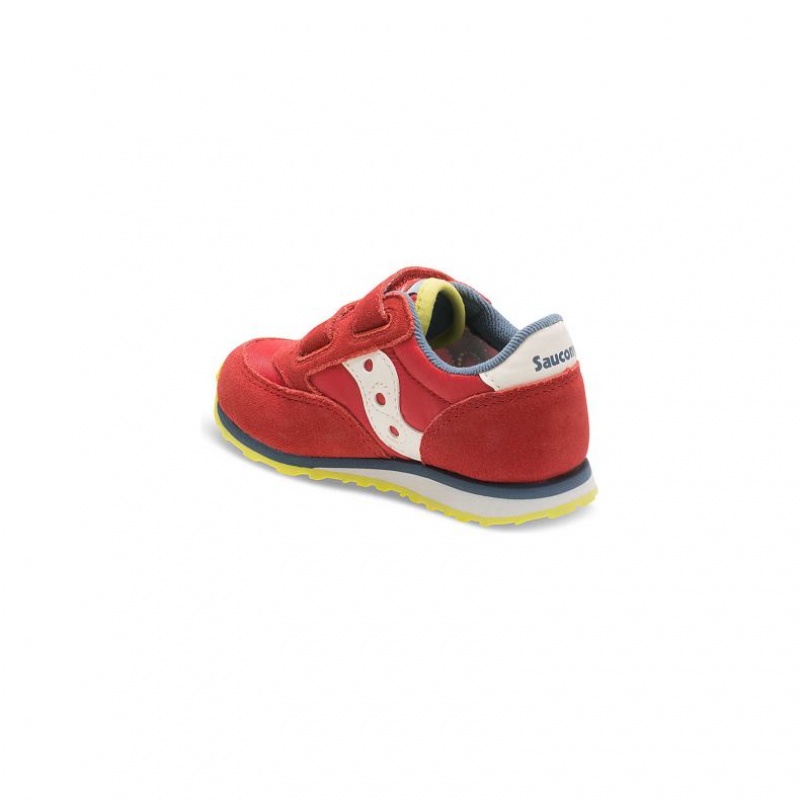 Saucony Jazz Hook & Loop Sneaker Große Kinder Rot | SCHWEIZ RAPVG