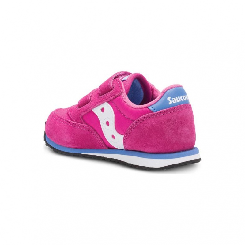 Saucony Jazz Hook & Loop Sneaker Große Kinder Rosa | SCHWEIZ WYIPR