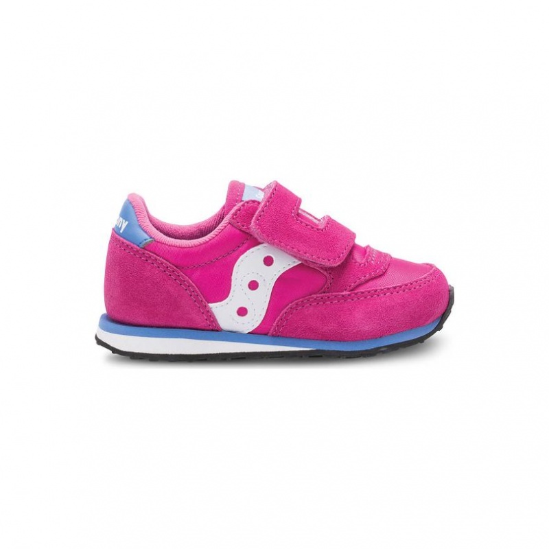 Saucony Jazz Hook & Loop Sneaker Große Kinder Rosa | SCHWEIZ WYIPR