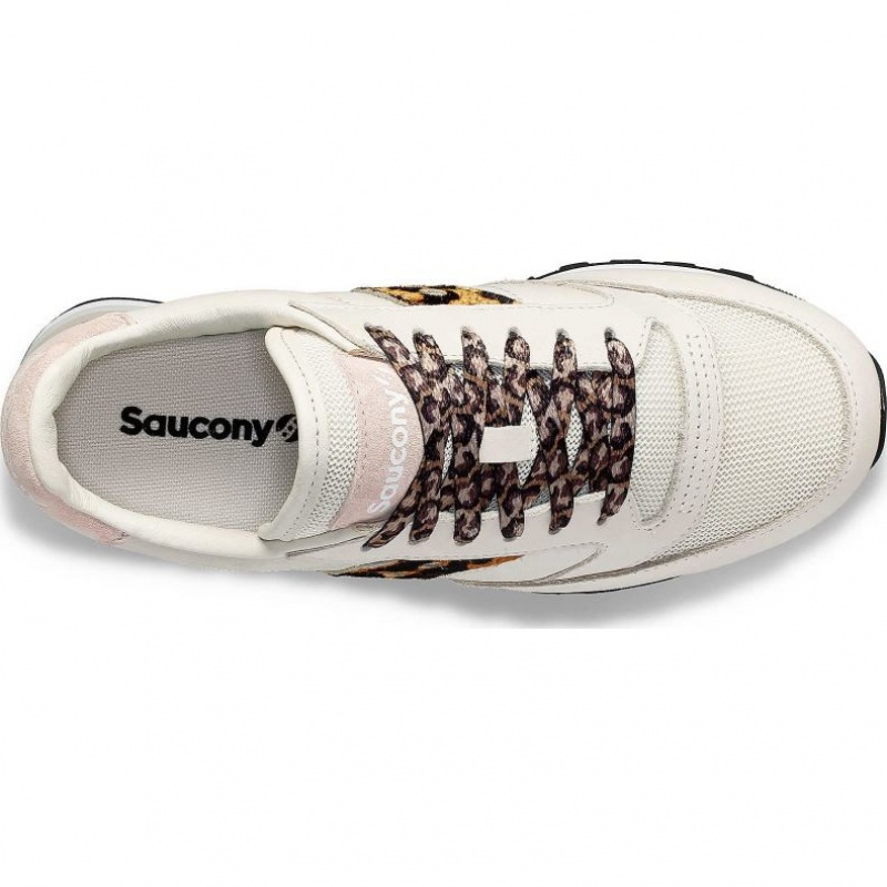 Saucony Jazz Triple Sneaker Damen Weiß Leopard | SCHWEIZ QYVHJ