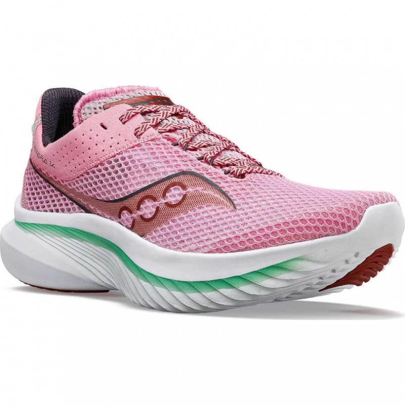 Saucony Kinvara 14 Laufschuhe Damen Rosa | SCHWEIZ MVXTJ