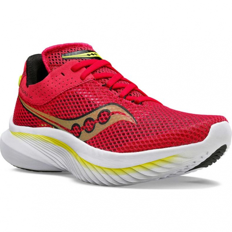 Saucony Kinvara 14 Laufschuhe Damen Rot | SCHWEIZ ELWPS