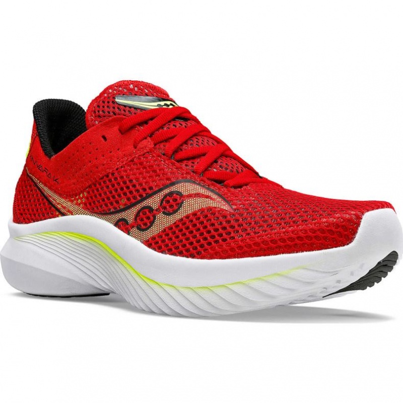 Saucony Kinvara 14 Laufschuhe Herren Rot | SCHWEIZ IRKYM