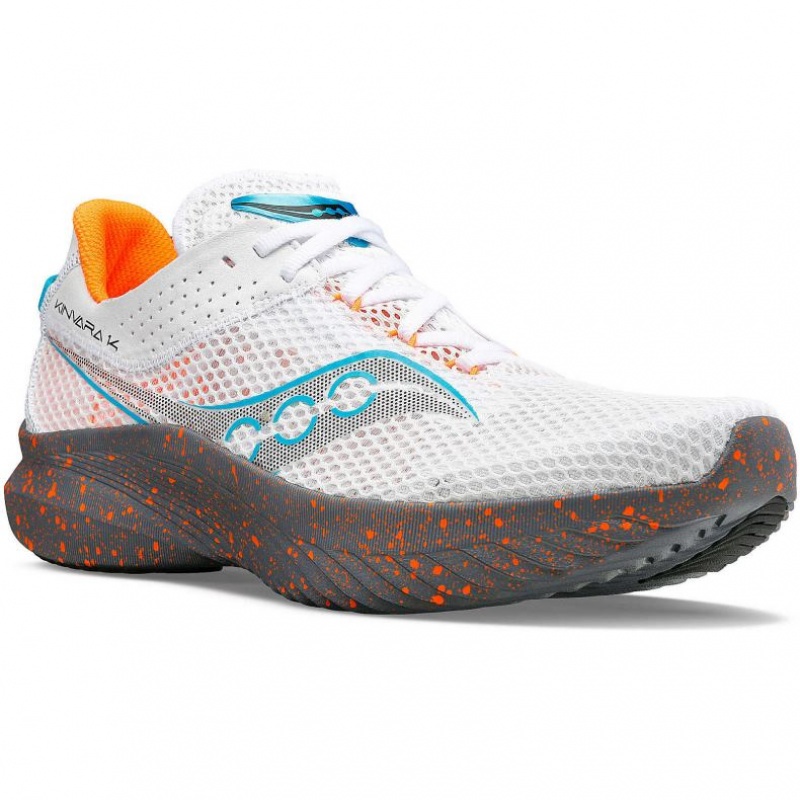 Saucony Kinvara 14 Laufschuhe Herren Weiß | SCHWEIZ CLBSR