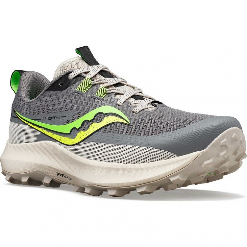 Saucony Peregrine 13 Trailrunning Schuhe Herren Grau | SCHWEIZ FONZT