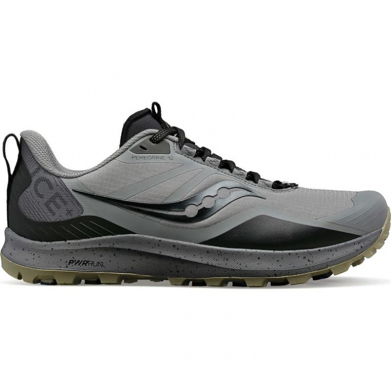 Saucony Peregrine ICE+ 3 Trailrunning Schuhe Herren Grau | SCHWEIZ ODREK