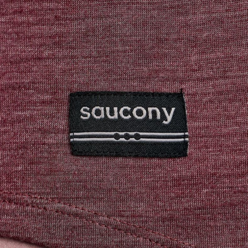 Saucony Peregrine Merino Long Sleeve T-Shirt Damen Rot | SCHWEIZ MDYTX