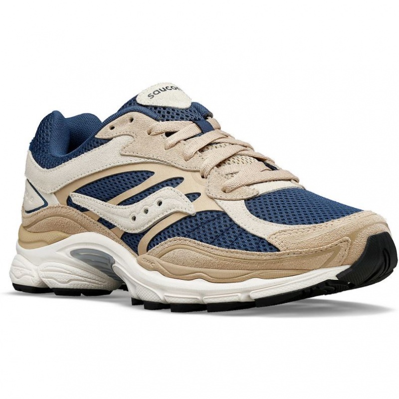 Saucony ProGrid Omni 9 Premium Sneaker Herren Beige Blau | SCHWEIZ BIULZ