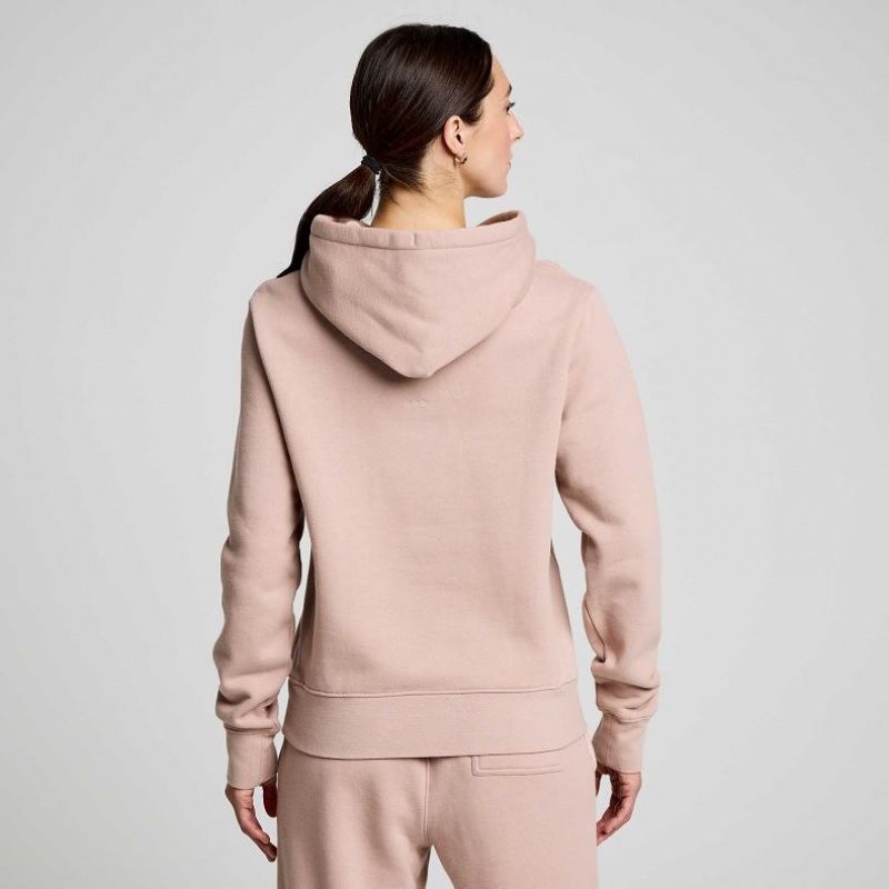 Saucony Recovery Hoodie Damen Rosa | SCHWEIZ JTNAL