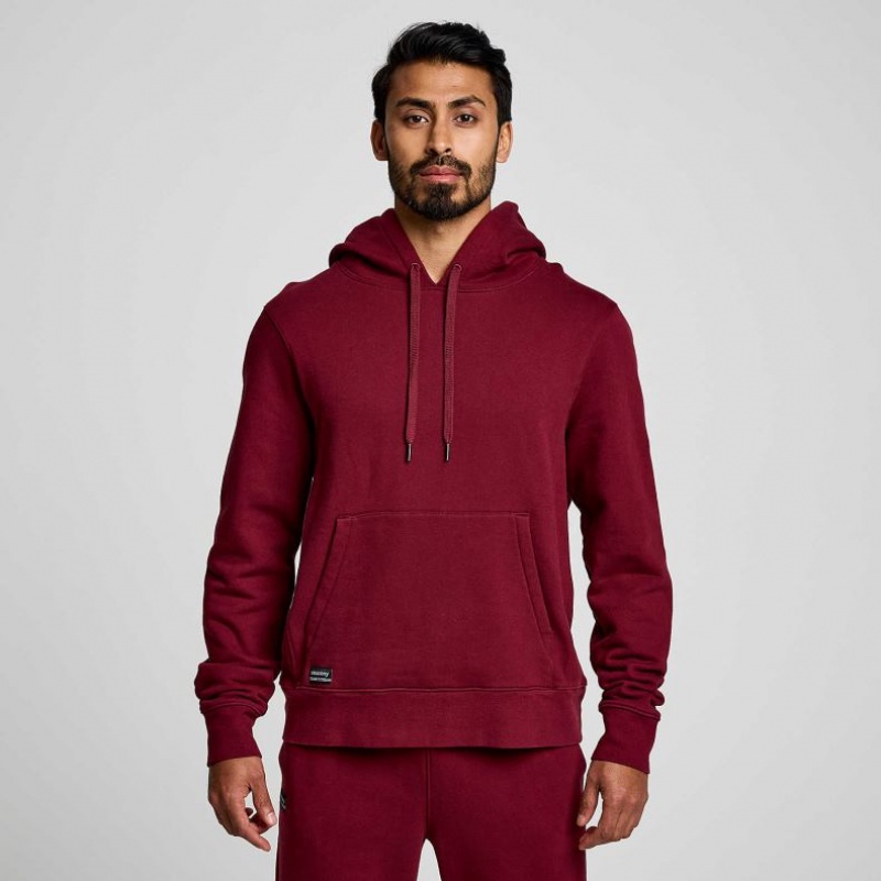 Saucony Recovery Hoodie Herren Rot | SCHWEIZ QLZYT