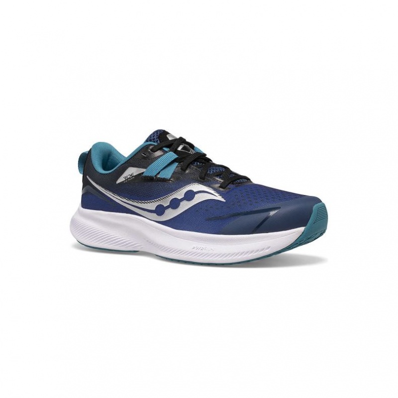 Saucony Ride 15 Sneaker Große Kinder Blau | SCHWEIZ NMJBR