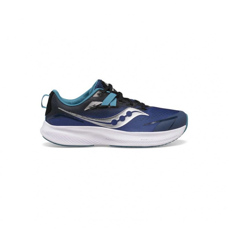 Saucony Ride 15 Sneaker Große Kinder Blau | SCHWEIZ NMJBR