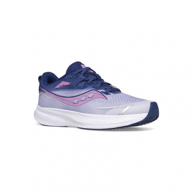 Saucony Ride 15 Sneaker Große Kinder Lila Indigo | SCHWEIZ QUZRE