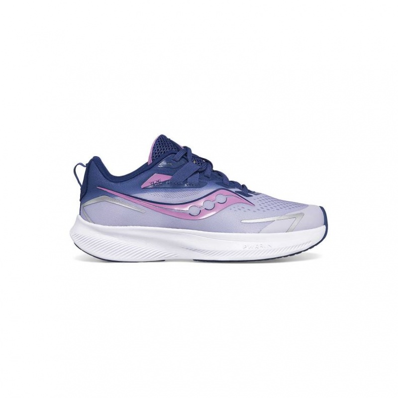 Saucony Ride 15 Sneaker Große Kinder Lila Indigo | SCHWEIZ QUZRE