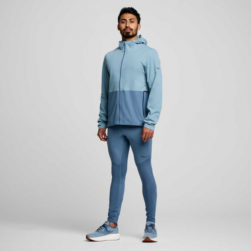 Saucony Runshield Jacke Herren Blau | SCHWEIZ IMWCO