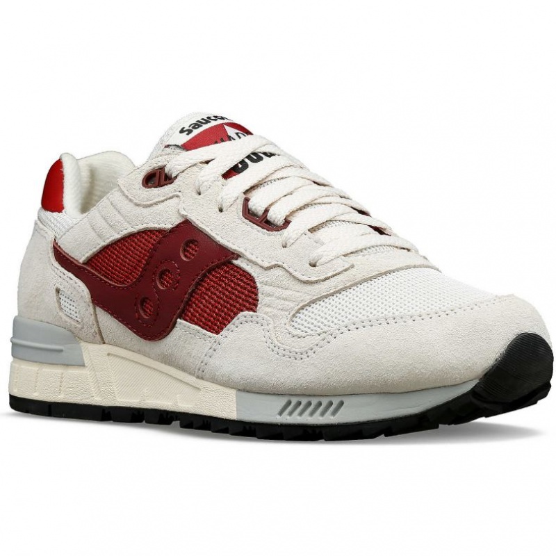 Saucony Shadow 5000 Sneaker Herren Weiß Rot | SCHWEIZ CTPVN