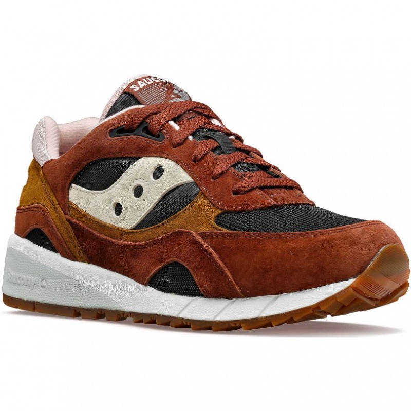 Saucony Shadow 6000 Sneaker Damen Braun Schwarz | SCHWEIZ DGXVJ