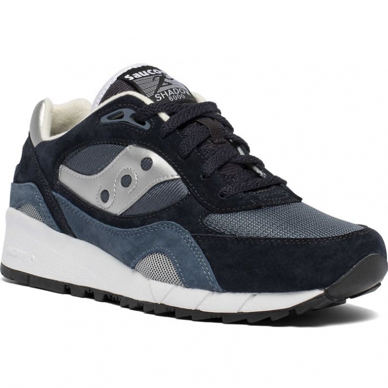 Saucony Shadow 6000 Sneaker Damen Navy Silber | SCHWEIZ HOQPJ