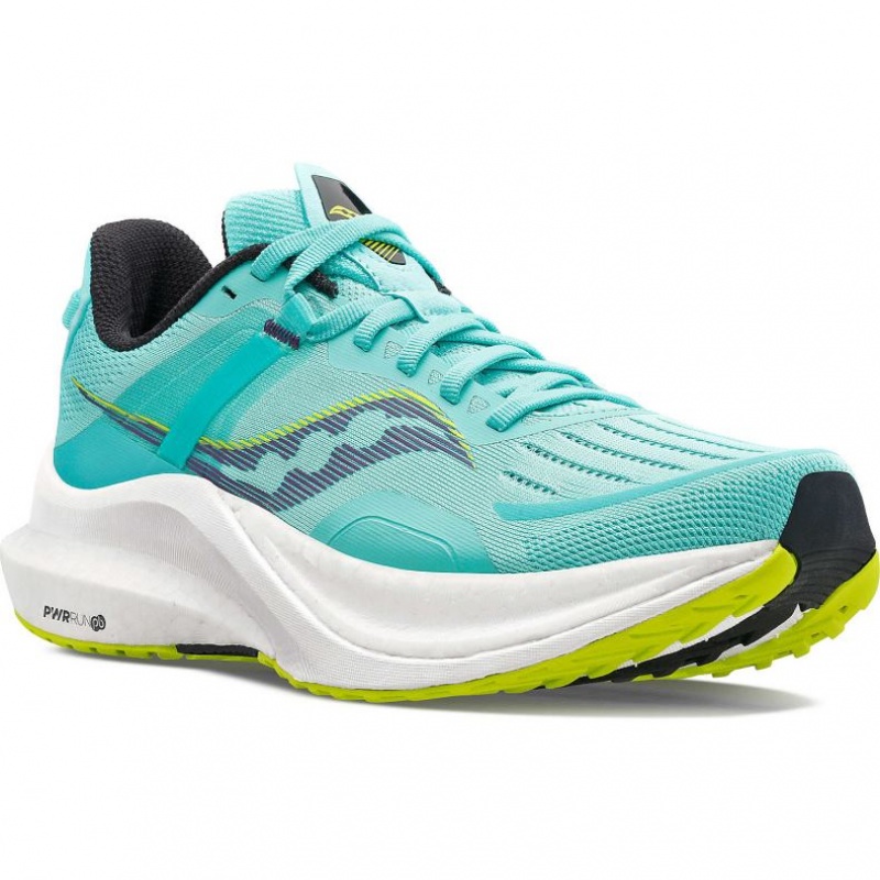 Saucony Tempus Laufschuhe Damen Türkis | SCHWEIZ VXZEH