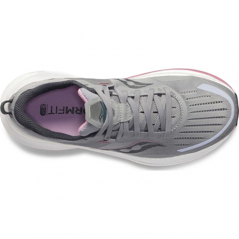 Saucony Tempus Wide Laufschuhe Damen Grau | SCHWEIZ JUXPB