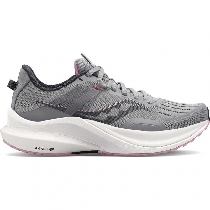 Saucony Tempus Wide Laufschuhe Damen Grau | SCHWEIZ JUXPB