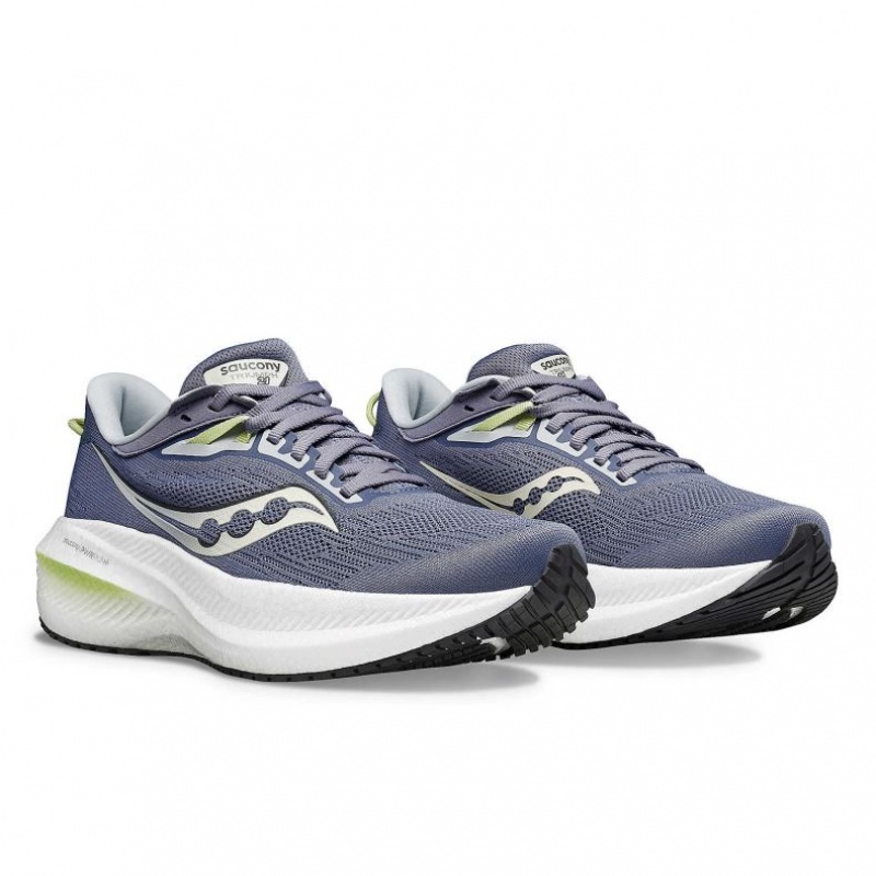 Saucony Triumph 21 Laufschuhe Damen Blau | SCHWEIZ LQVGF