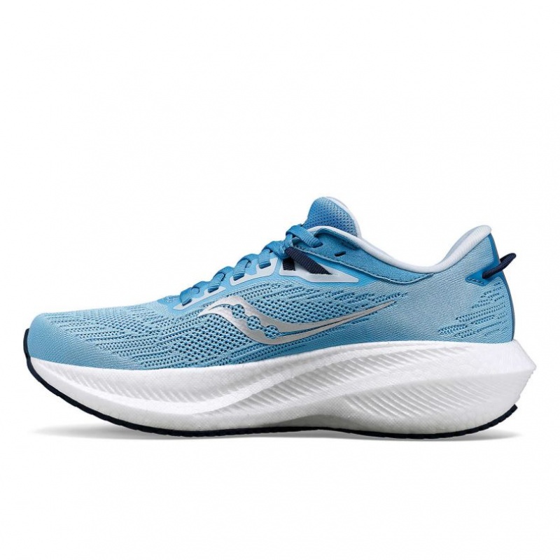 Saucony Triumph 21 Laufschuhe Damen Blau | SCHWEIZ PBSJU