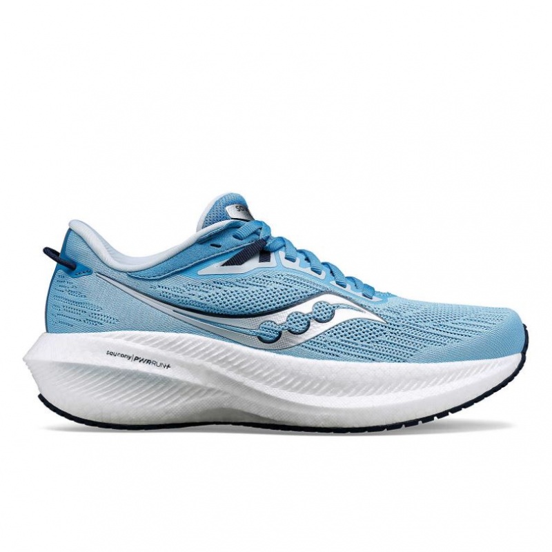 Saucony Triumph 21 Laufschuhe Damen Blau | SCHWEIZ PBSJU