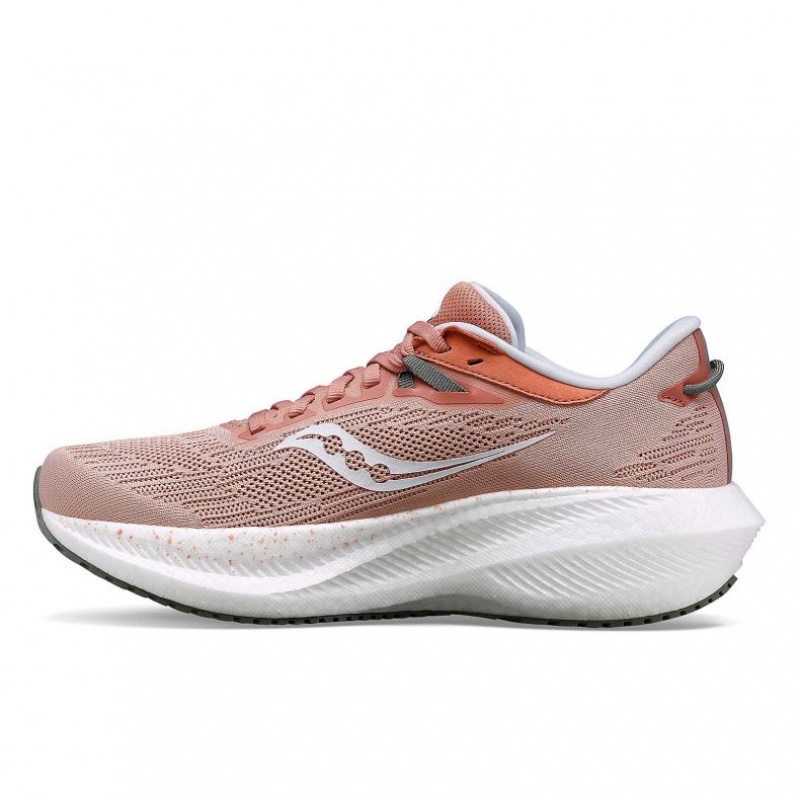 Saucony Triumph 21 Laufschuhe Damen Koralle | SCHWEIZ UIVGF