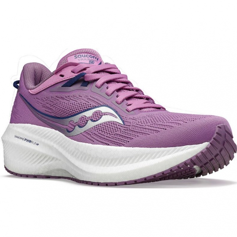 Saucony Triumph 21 Laufschuhe Damen Lila | SCHWEIZ RYSLO