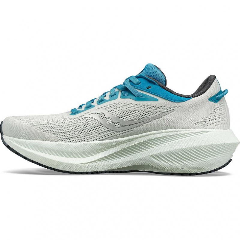 Saucony Triumph 21 Laufschuhe Damen Weiß | SCHWEIZ NKBOY