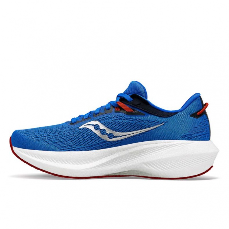 Saucony Triumph 21 Laufschuhe Herren Blau | SCHWEIZ QCDBS