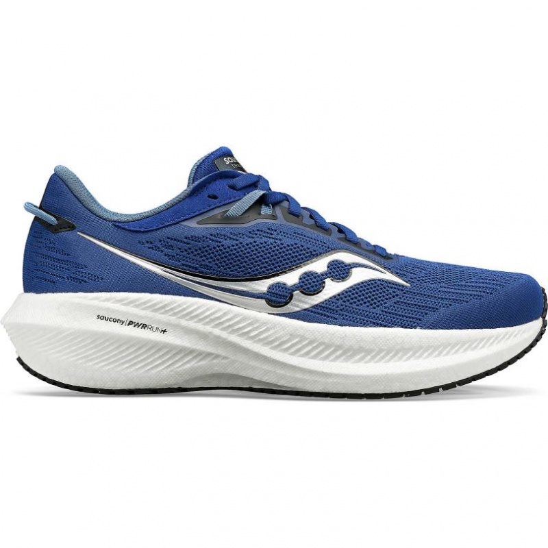 Saucony Triumph 21 Laufschuhe Herren Indigo | SCHWEIZ HJUTZ