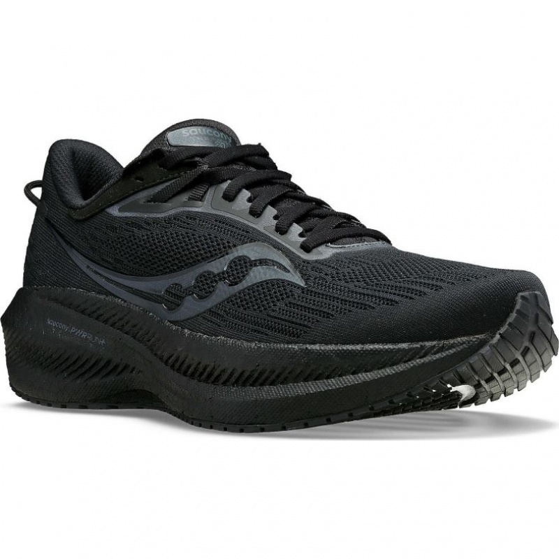 Saucony Triumph 21 Laufschuhe Herren Schwarz | SCHWEIZ OLYGJ