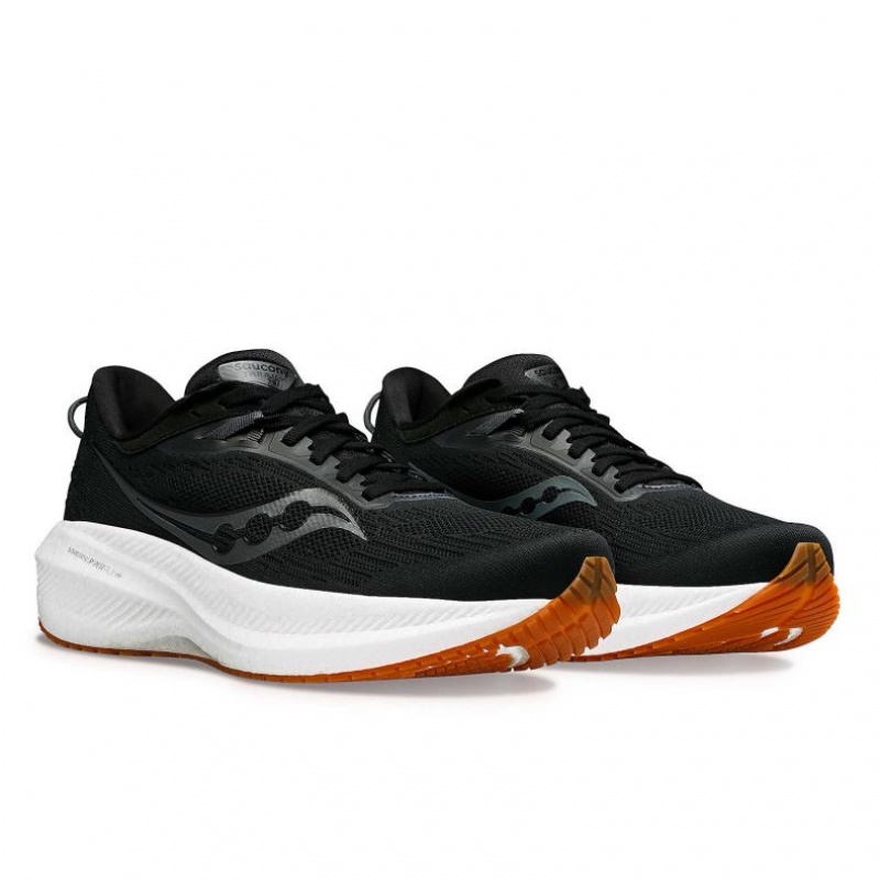 Saucony Triumph 21 Laufschuhe Herren Schwarz | SCHWEIZ WBDEI