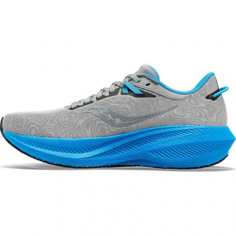 Saucony Triumph 21 Laufschuhe Herren Silber Blau | SCHWEIZ ASVDY