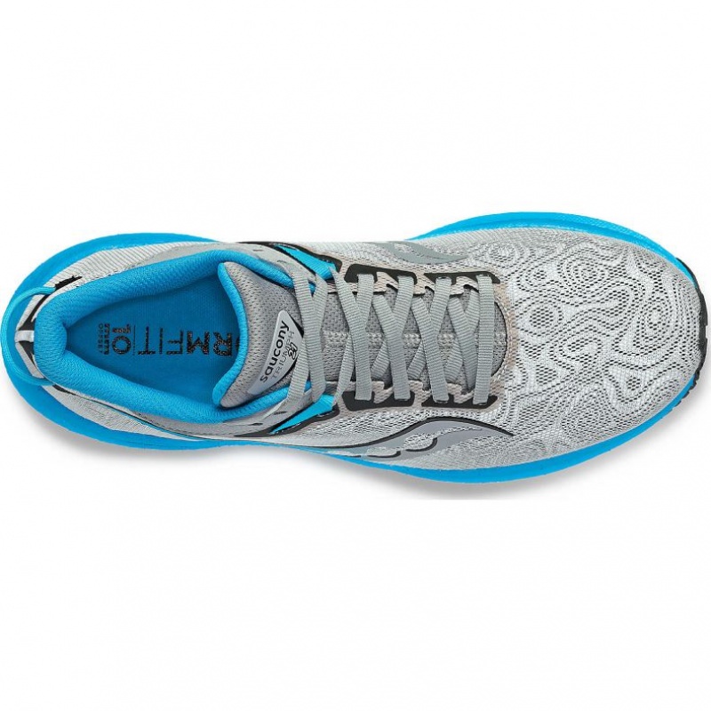 Saucony Triumph 21 Laufschuhe Herren Silber Blau | SCHWEIZ ASVDY