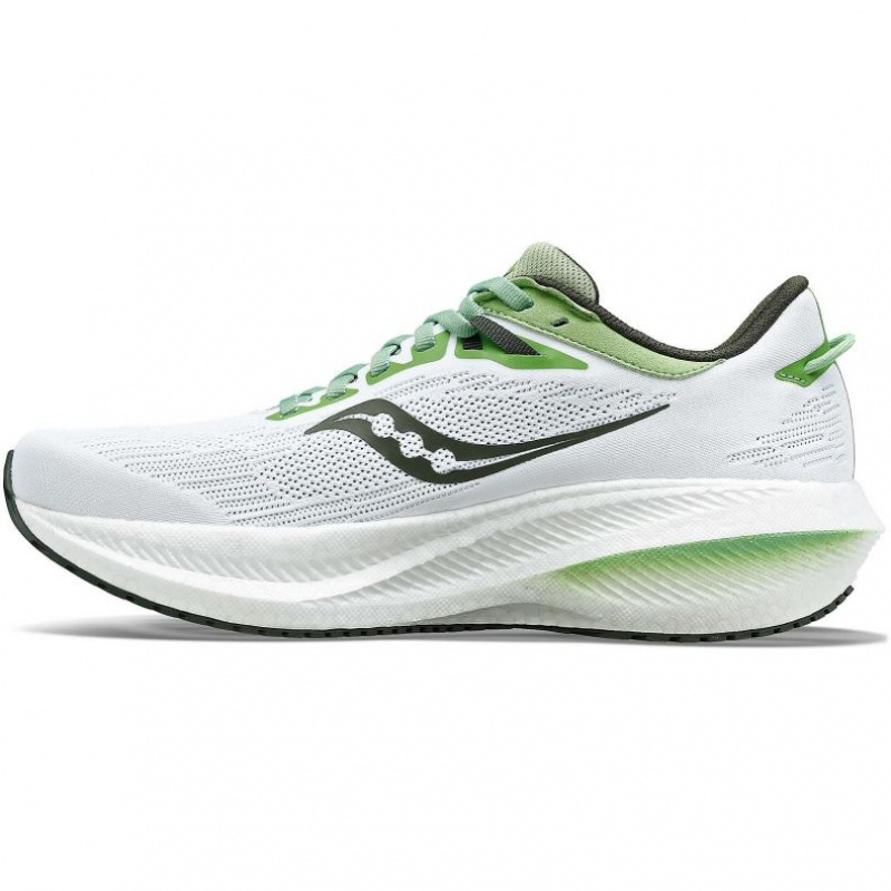 Saucony Triumph 21 Laufschuhe Herren Weiß | SCHWEIZ GSFBY