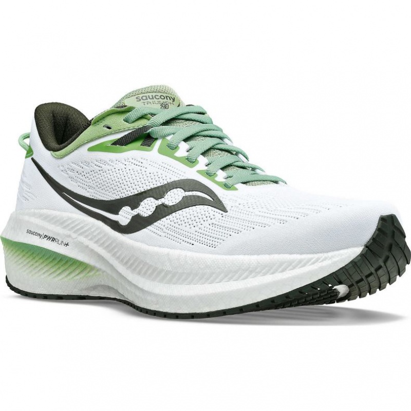 Saucony Triumph 21 Laufschuhe Herren Weiß | SCHWEIZ GSFBY